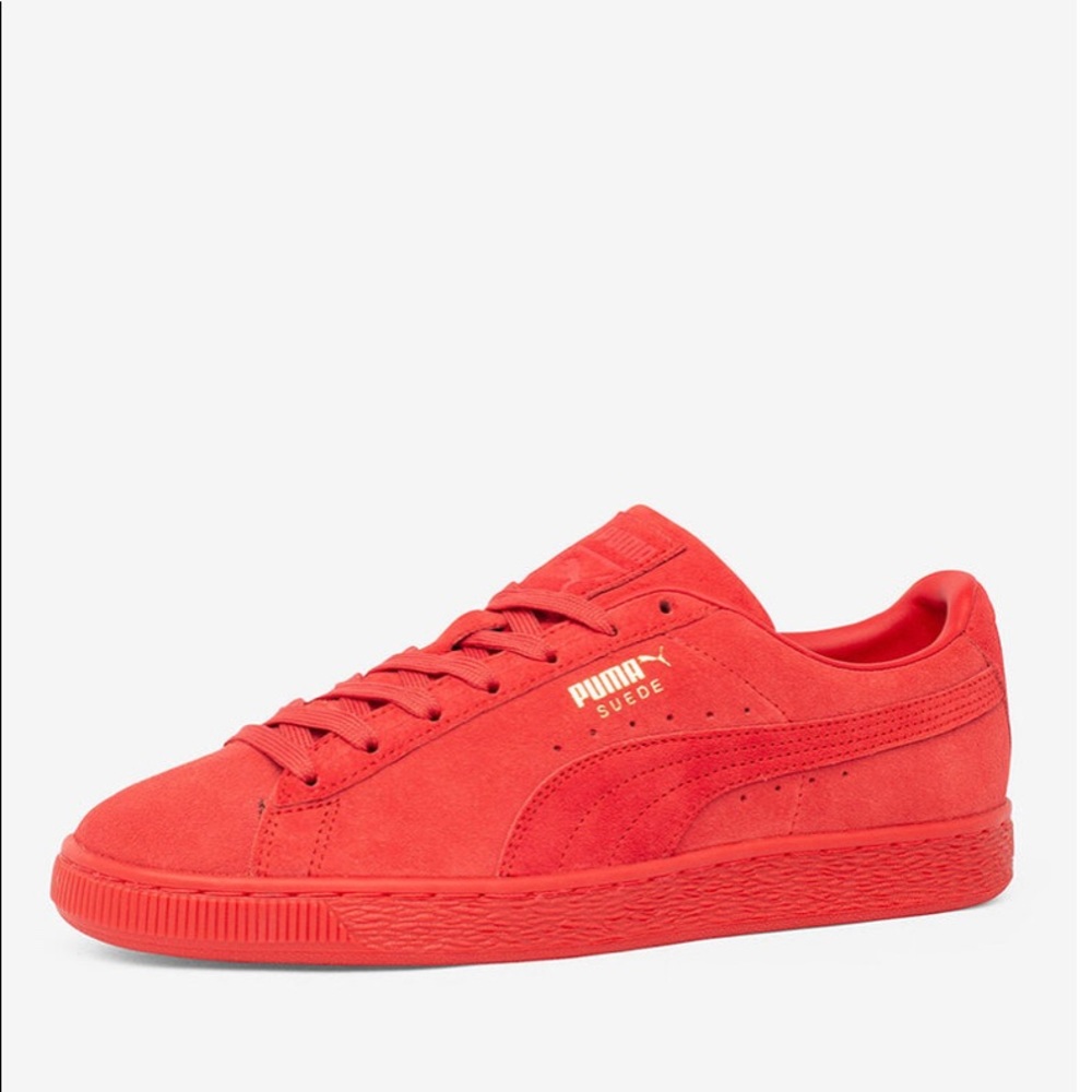 Lightly Worn Suede Classic + Mono Iced Puma Original box